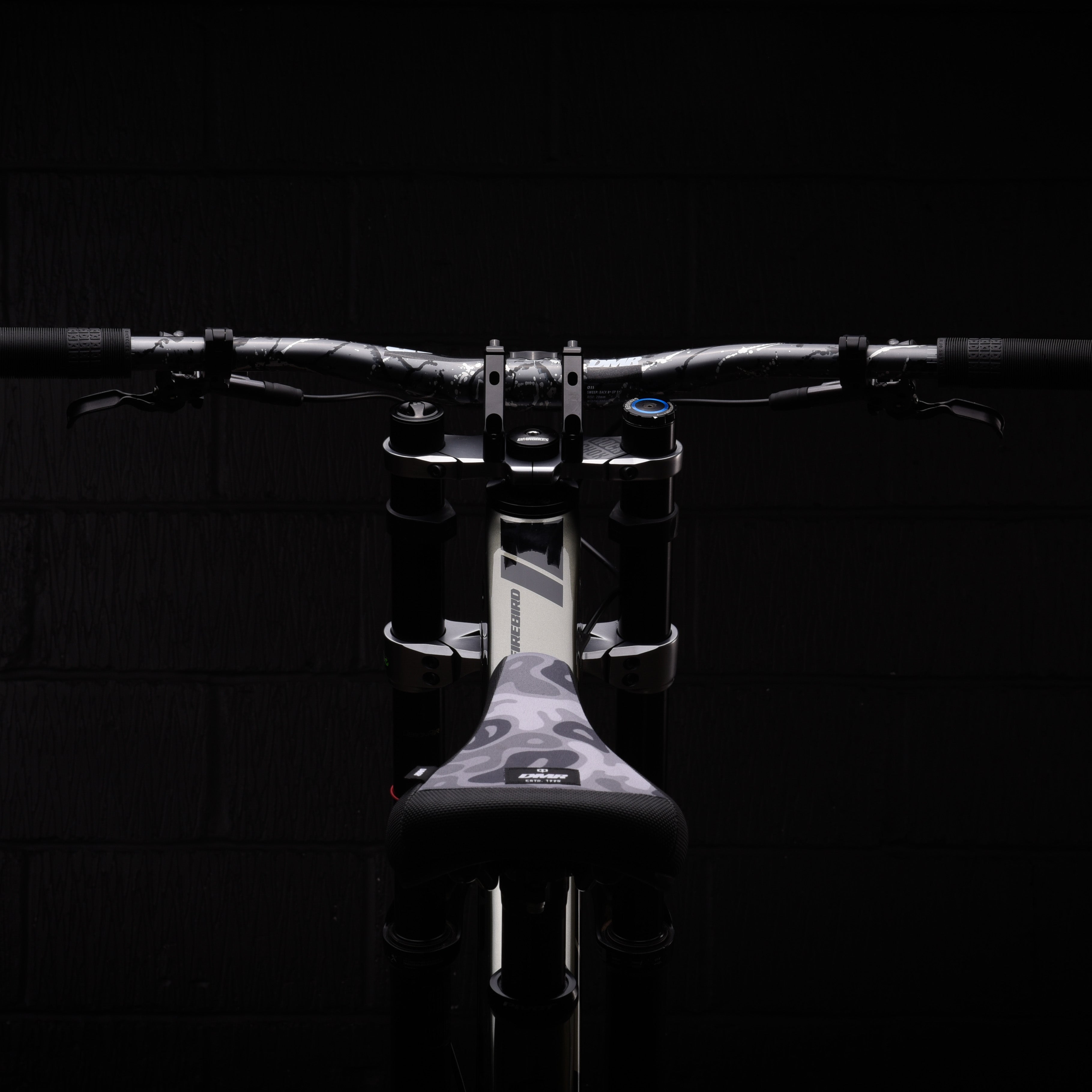 DMR Sect Rail Saddle Grey Camo