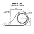 DMR Defy DH Stem 45