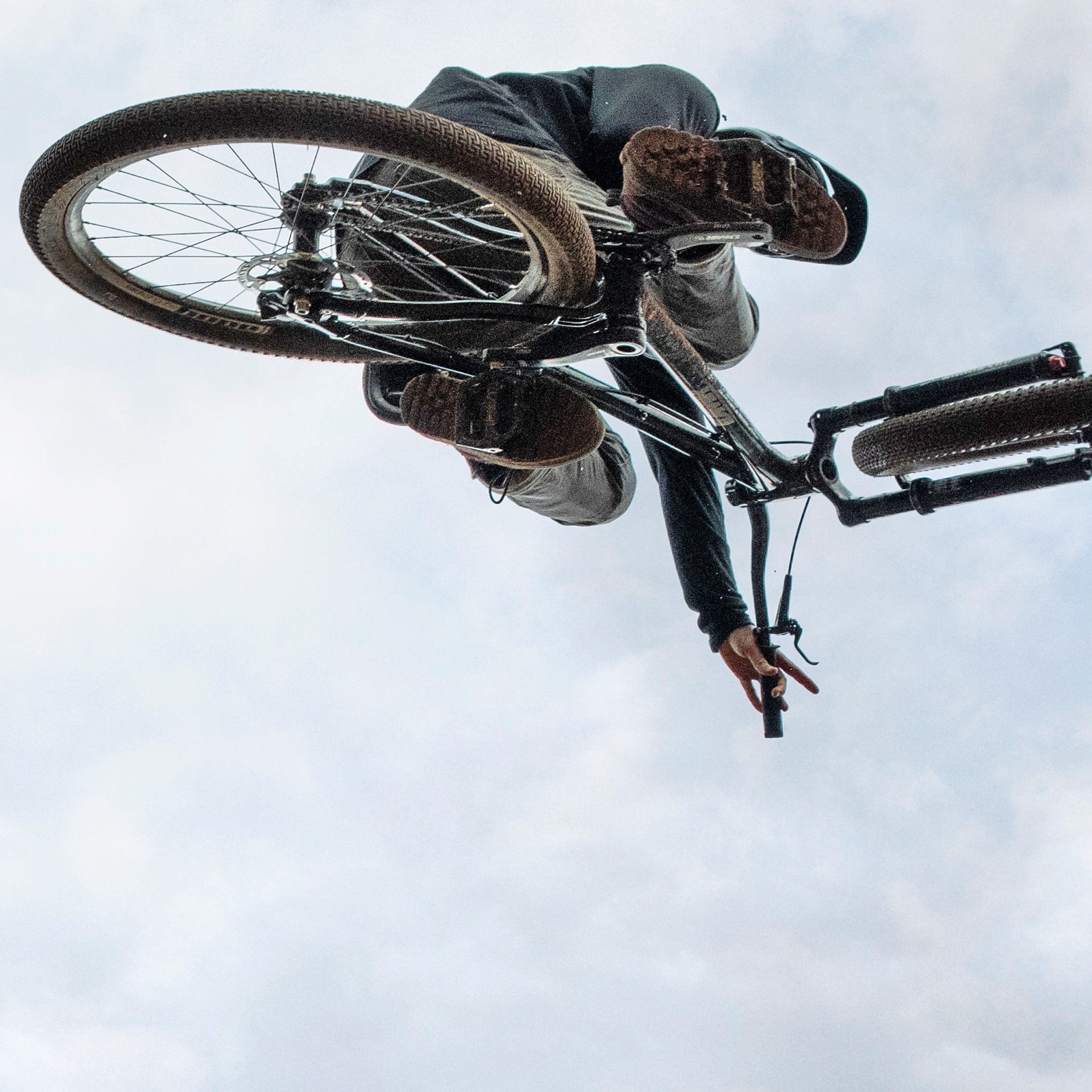 DMR Staff Member James Wyatt Jumping a bike
