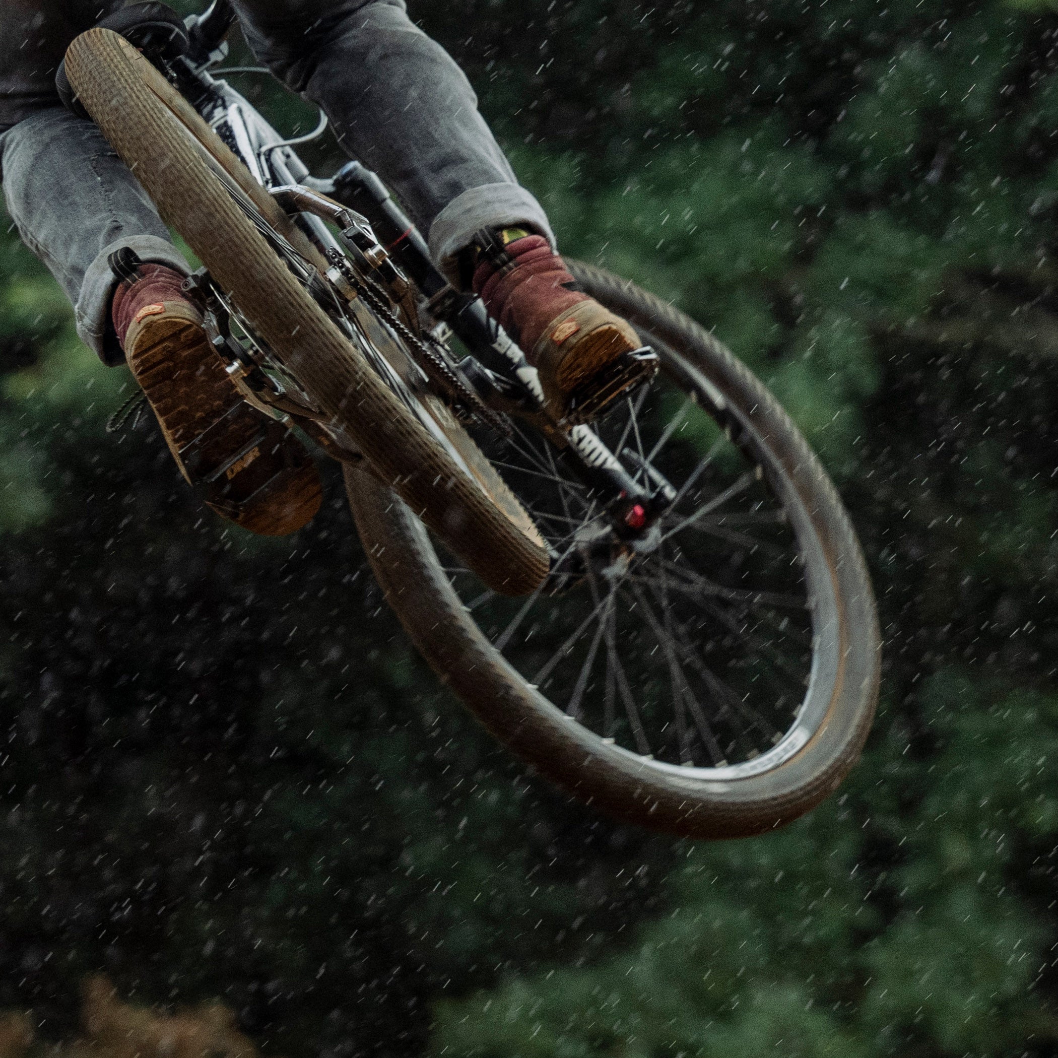 DMR Staff Member James Wyatt Jumping a bike