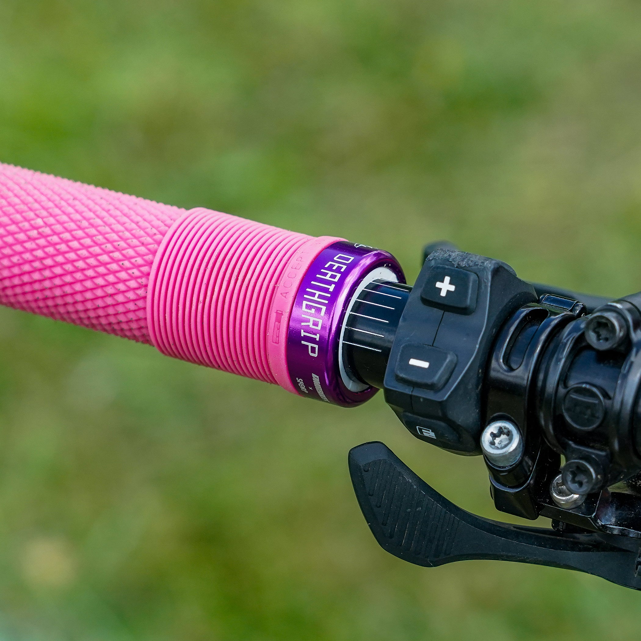 DMR deathgrips pink non-flanged