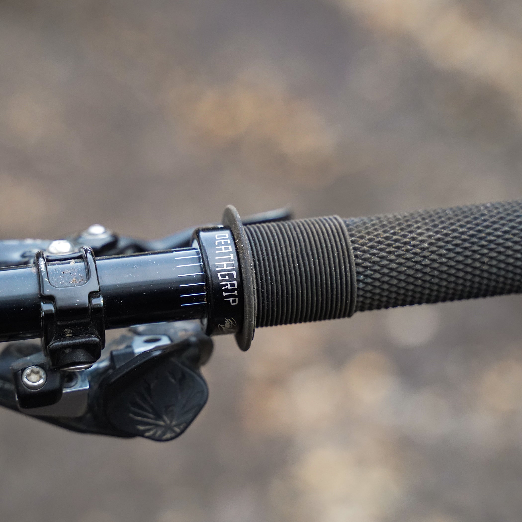 DMR deathgrips black flanged