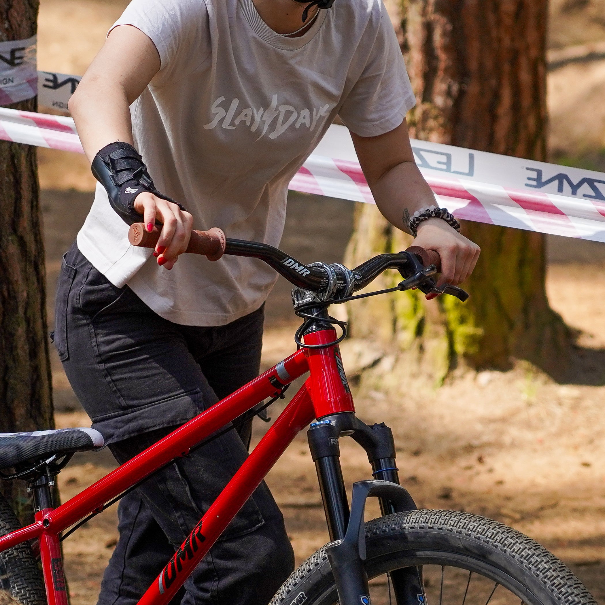 DMR Sect Grips Brown Flanged