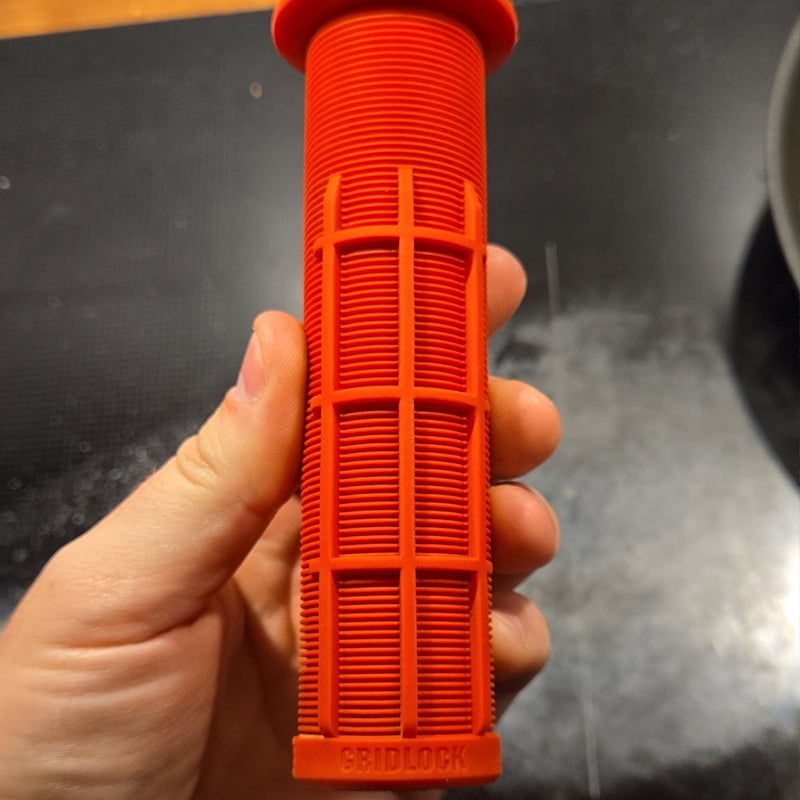 dmr gridlock lock-on grid lock grip in a colour in an outdoor environment