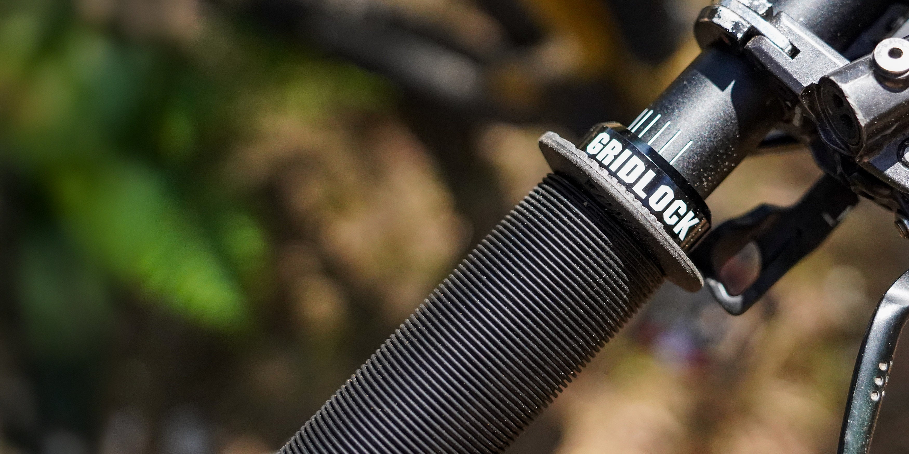 dmr gridlock lock-on grid lock grip in a colour in an outdoor environment