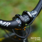 Close-up of DMR Odub handlebar 65 rise