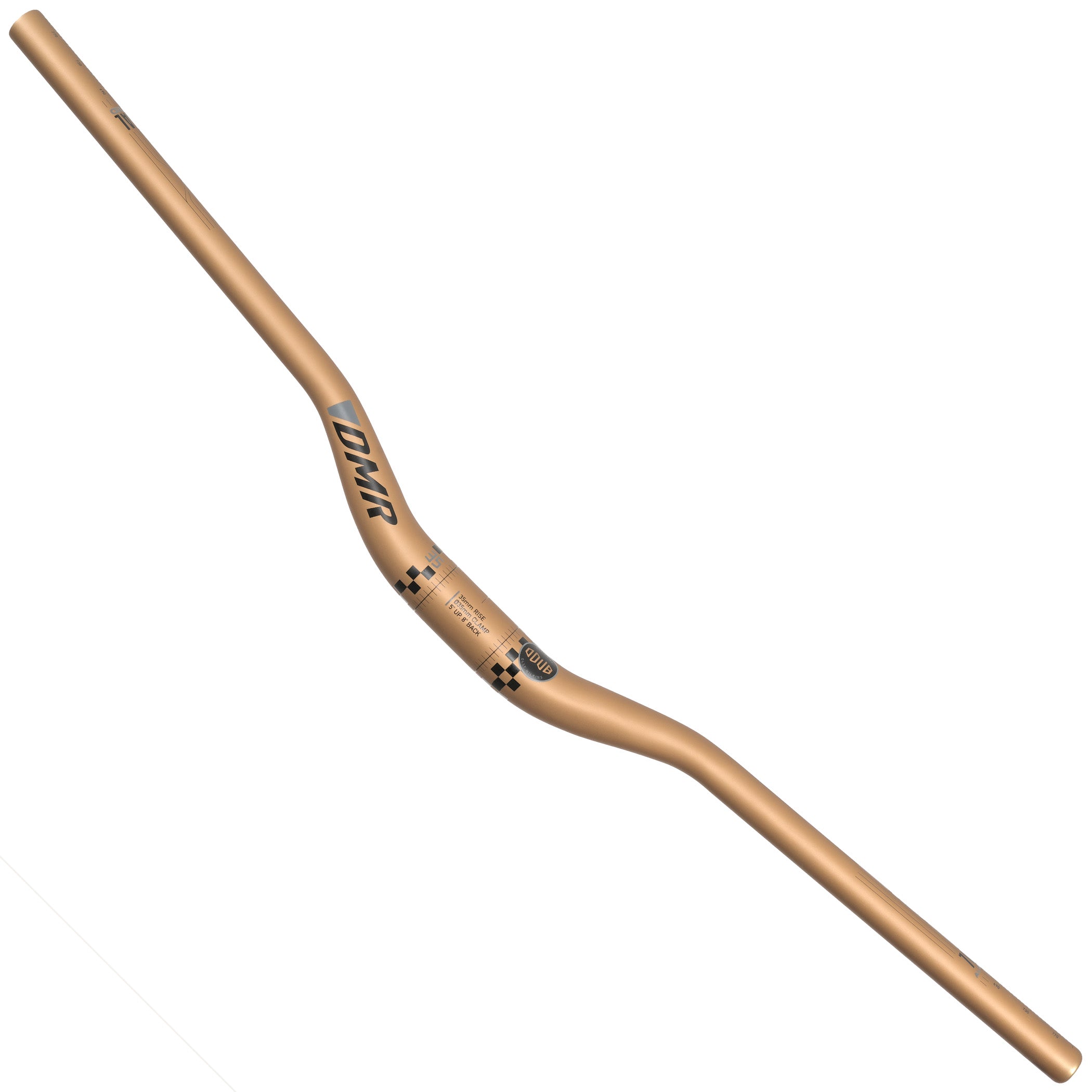 DMR ODUBBAR 35mmクランプ　65mmライズ DMR Odub Vapour Blast Handlebar – DMR Bikes