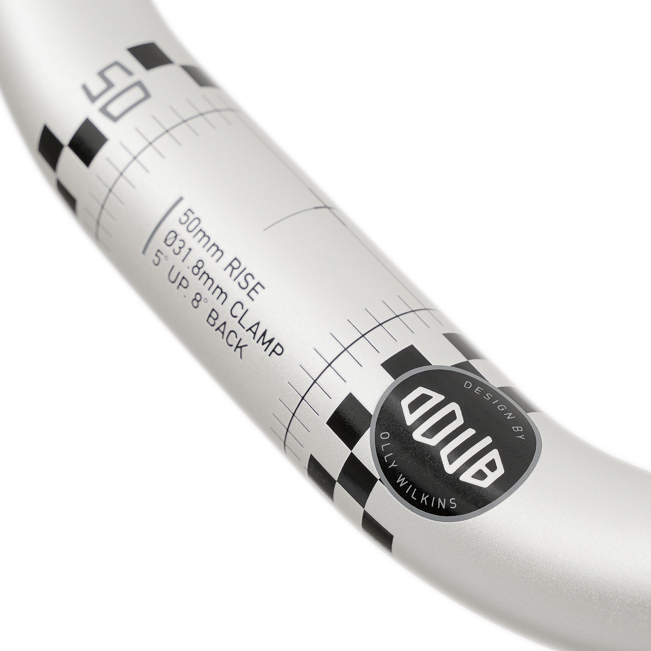 DMR ODUB signature handlebar in 50mm rise silver
