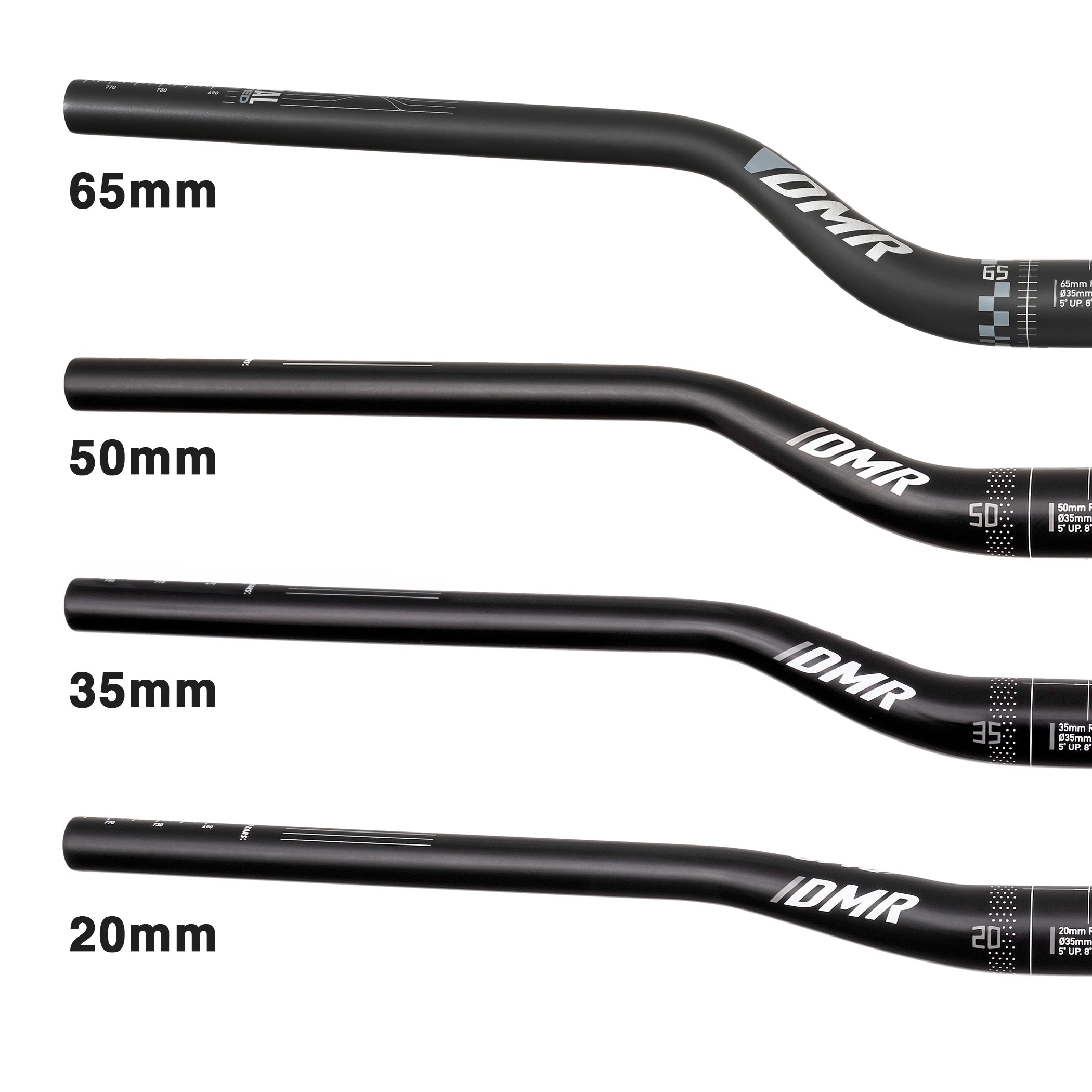 DMR Odub handlebar rise order 20mm to 65mm Rise
