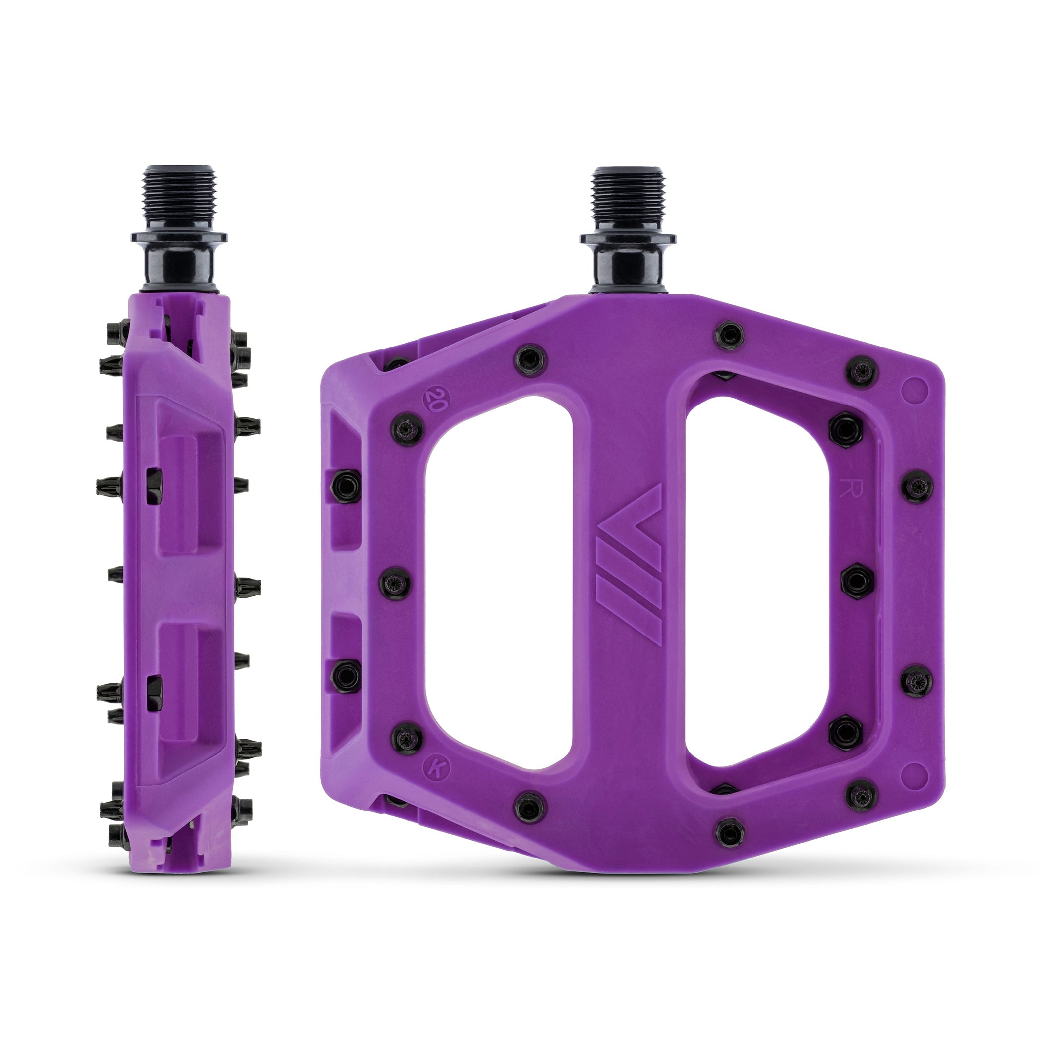 DMR V11 Nylon Pedal - MTB Flat Pedal, Purple, DMR Bikes 