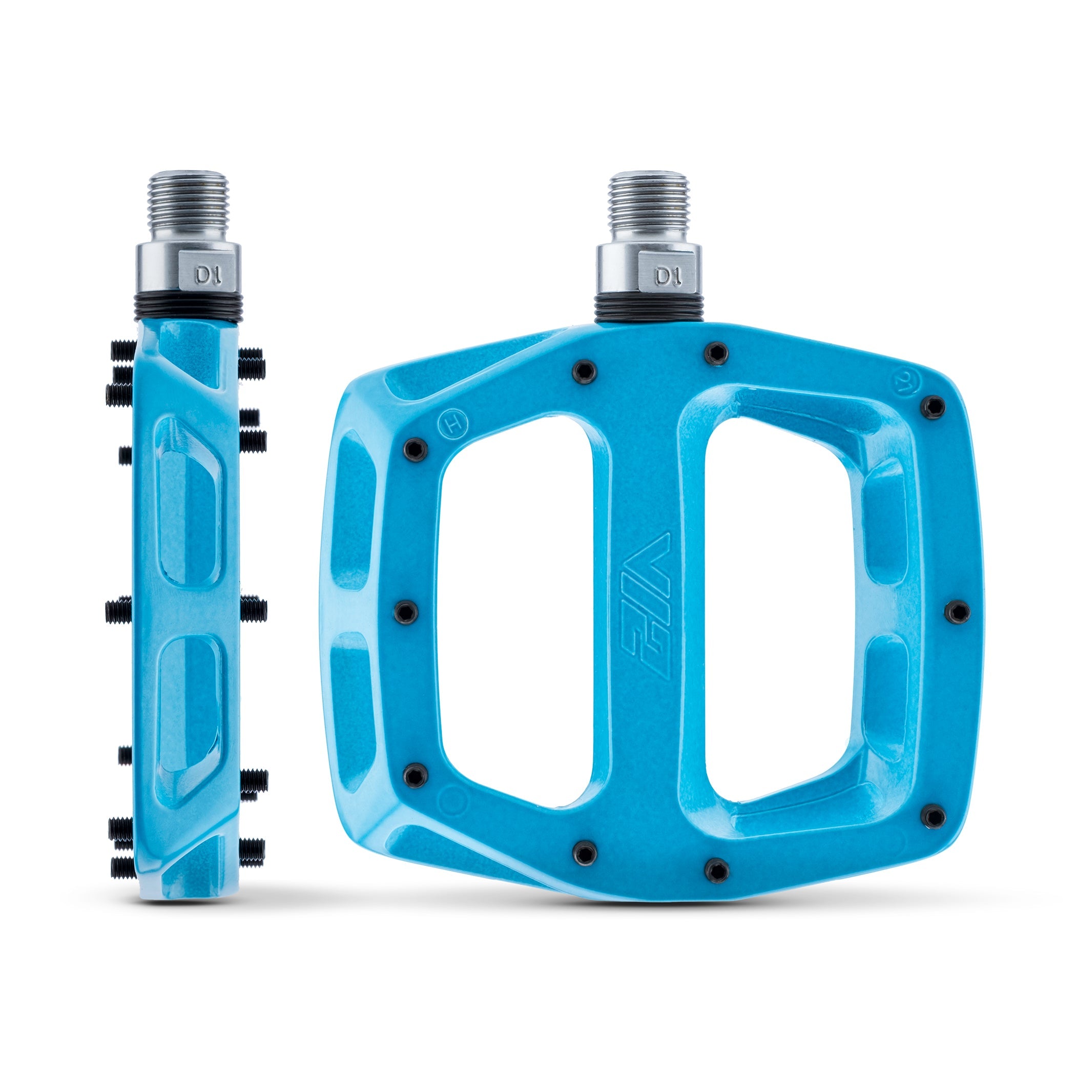 DMR V12 - MTB Flat Pedal, Blue, DMR Bikes