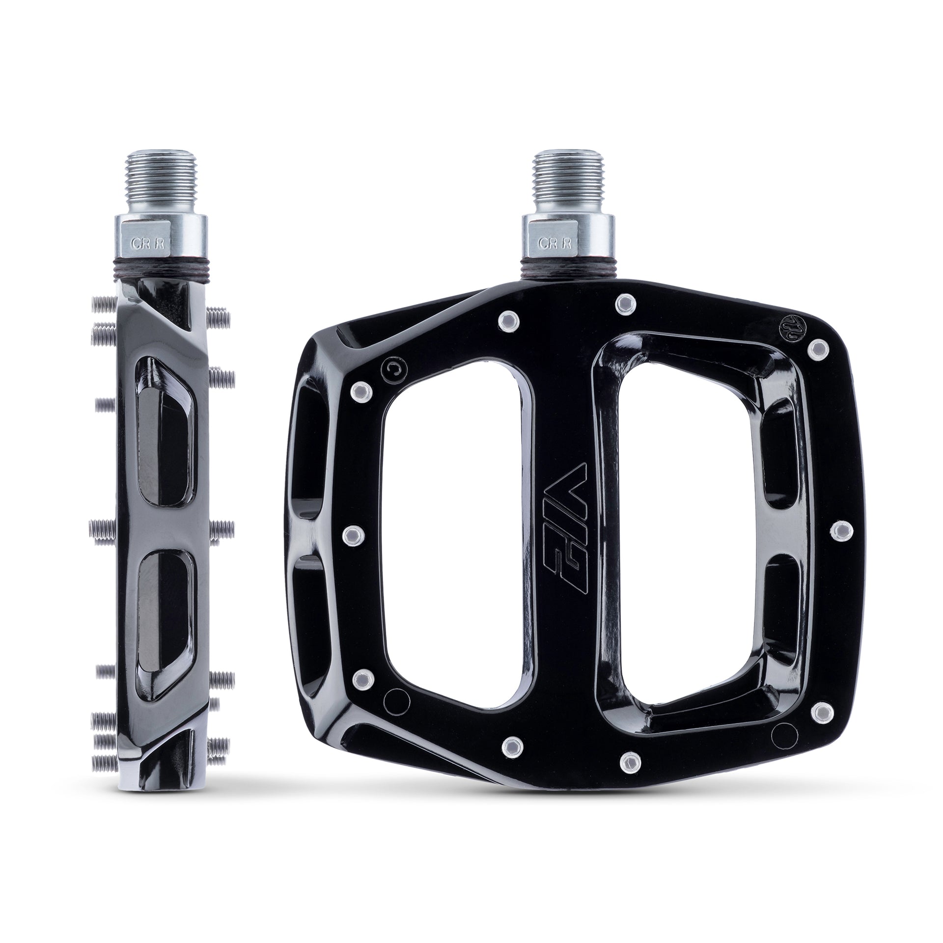 Platform Pedals Flat Cycling Pedals Zacro Bike Pedals, Nylon Non