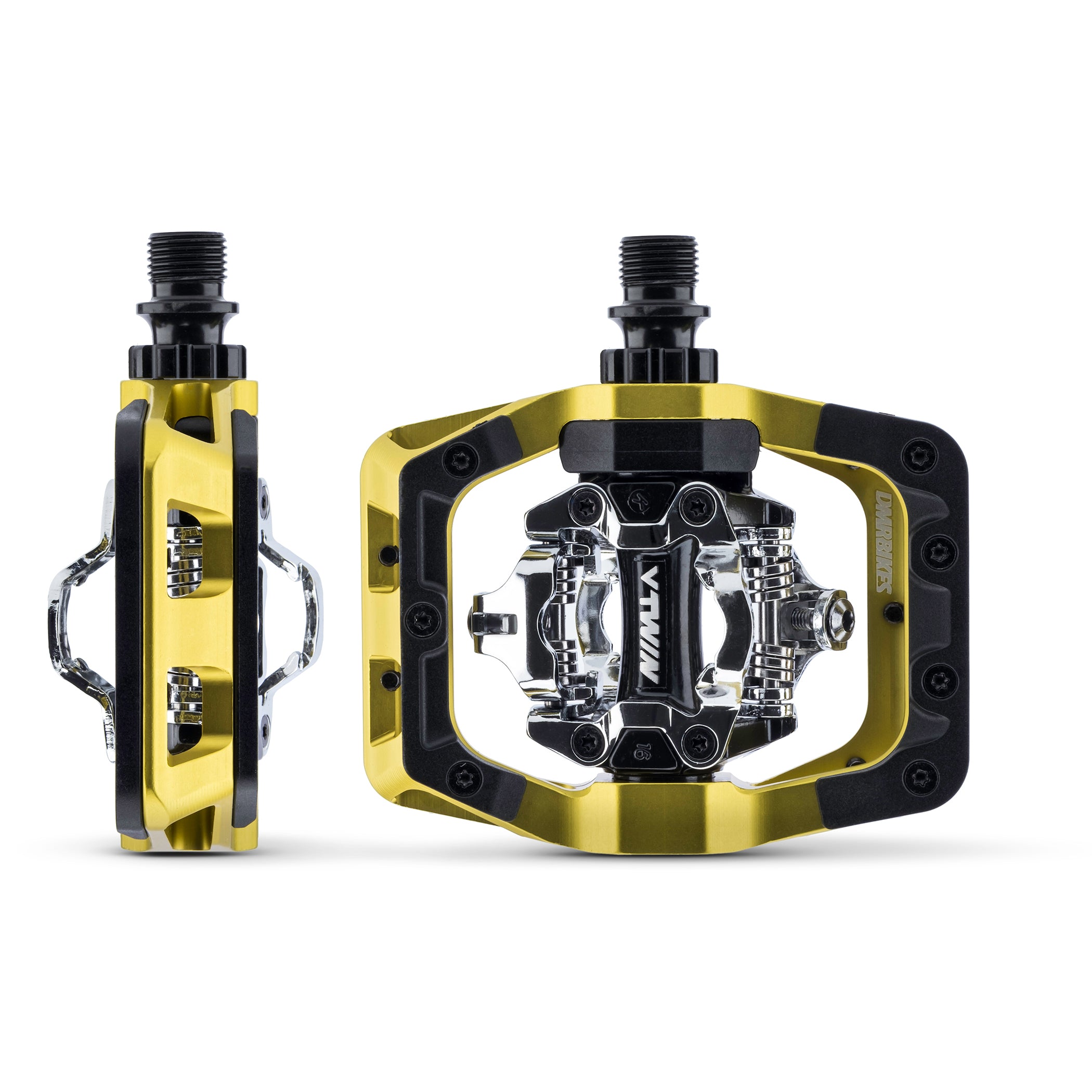 DMR V-Twin - MTB Clipless Pedal, Yellow