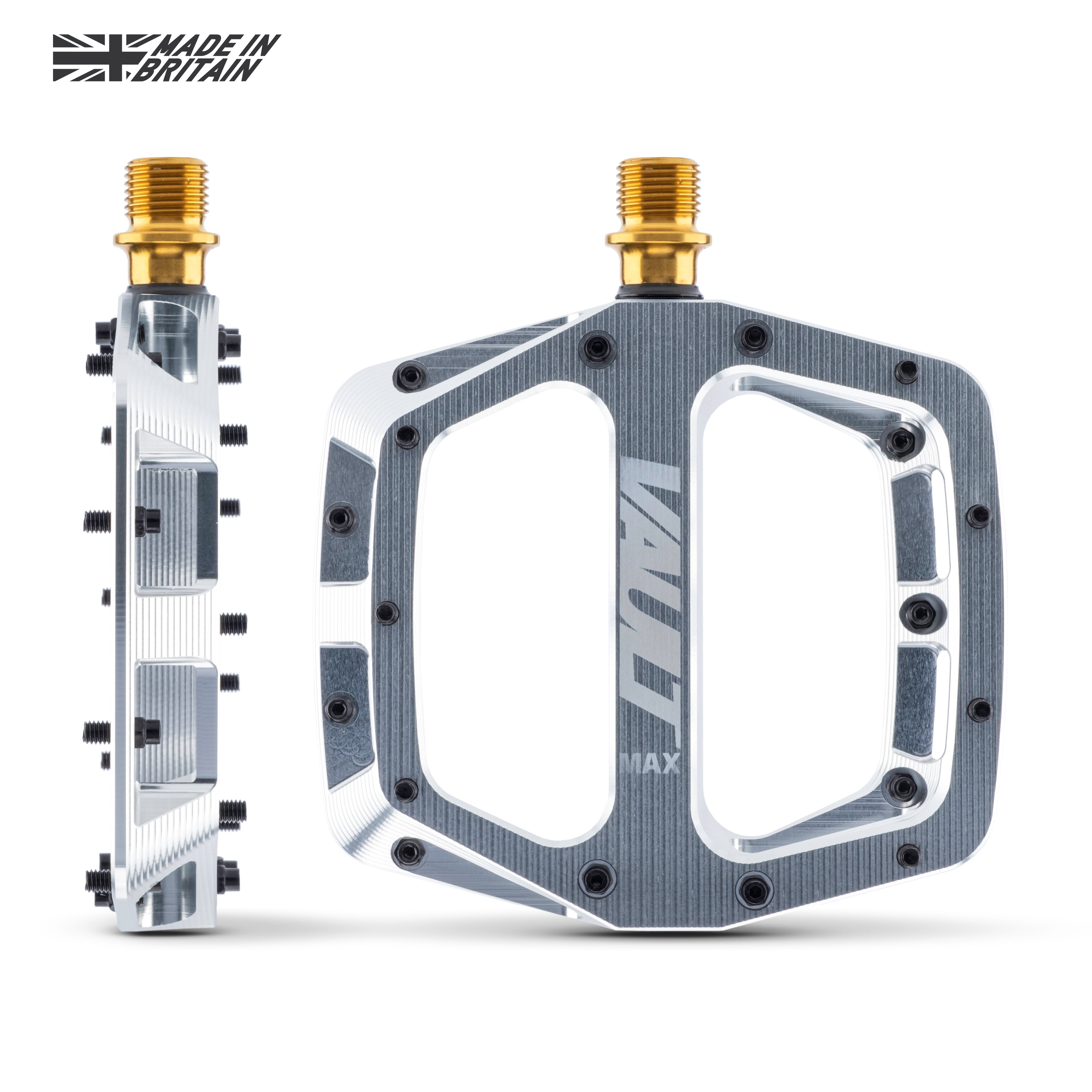 DMR Pedal Vault Max CNC Silver Ti Axle