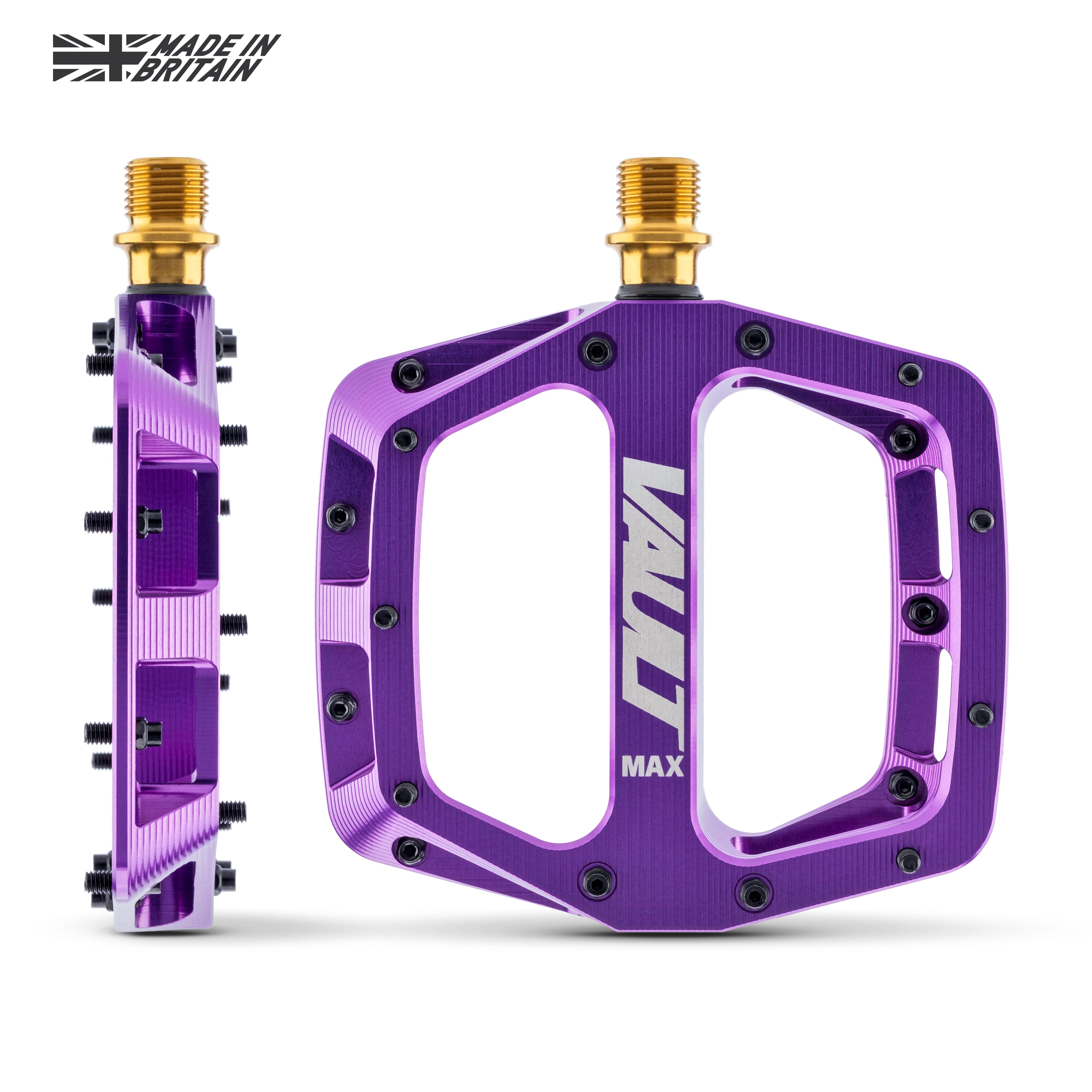 DMR Pedal Vault Max Ultra Violet Ti Axle