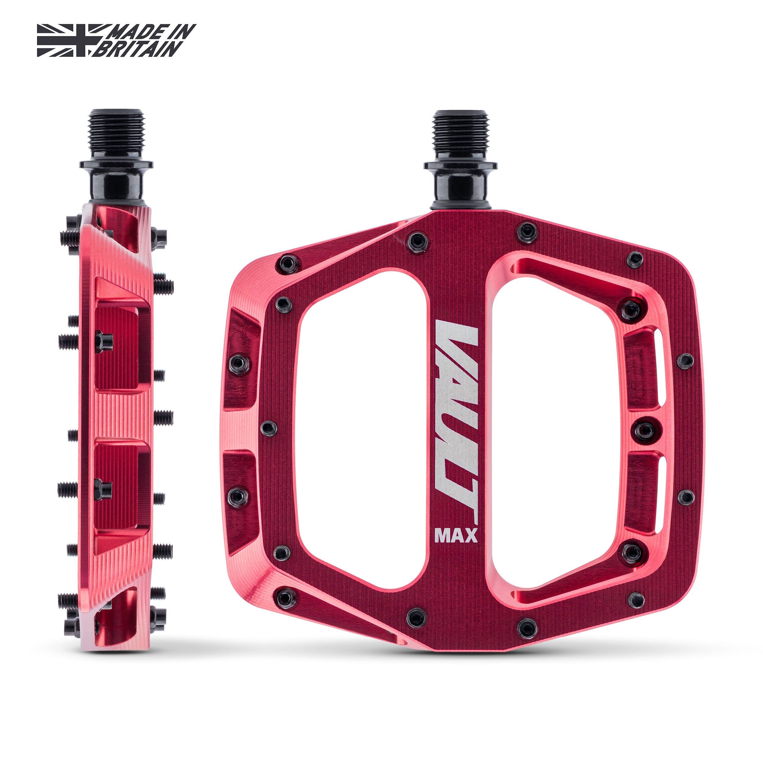 DMR Vault Max Pedal, Fire Red, DMR Bikes