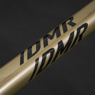 Close-up of the Rhythm paint colour and DMR logo
