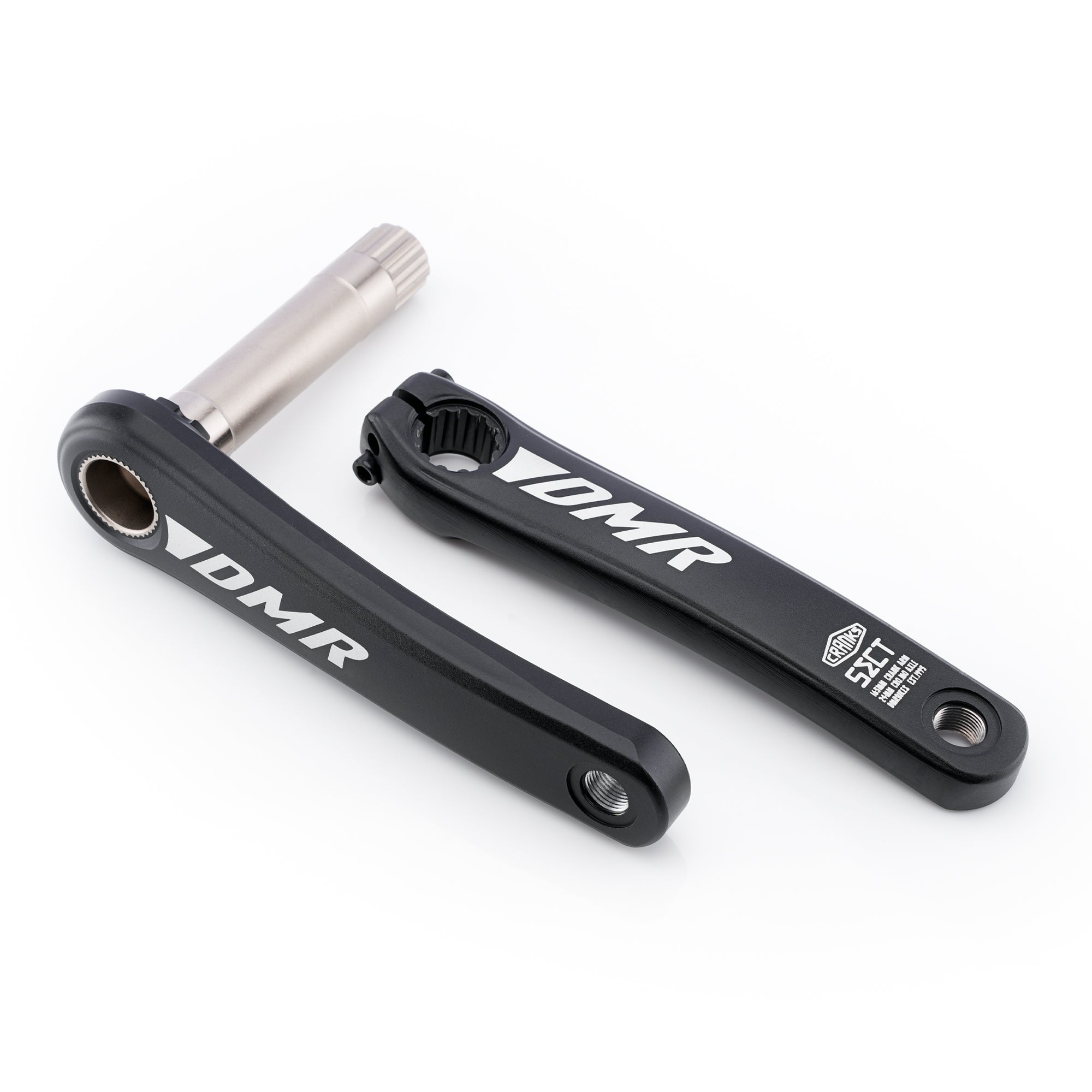 DMR Sect Cranks in Black, on a white background.