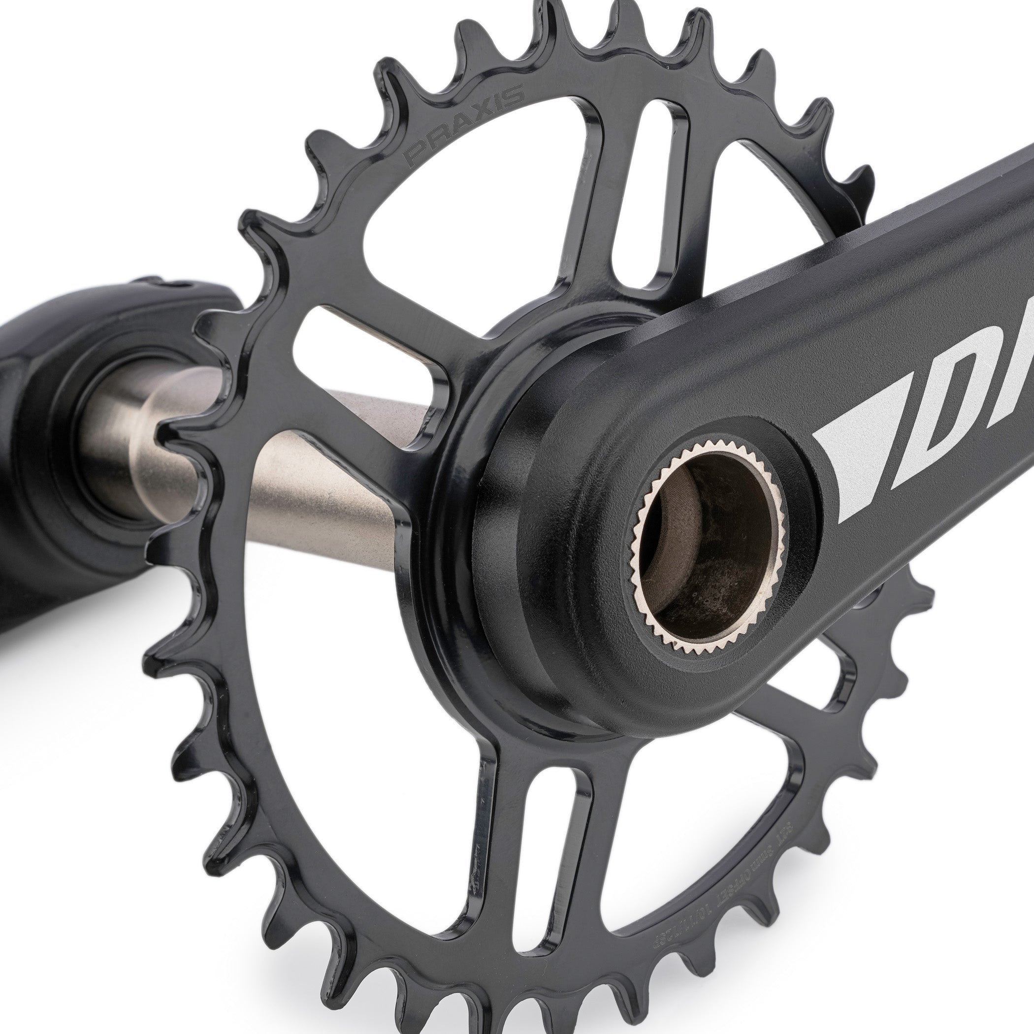 DMR Sect Cranks in Black, on a white background.