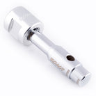 a silver dmr bikes bicycles vmax vault mag midi v12 v11 flat4 flat 4 four versa clip clipless pedals pedal service servicing tool on a white background