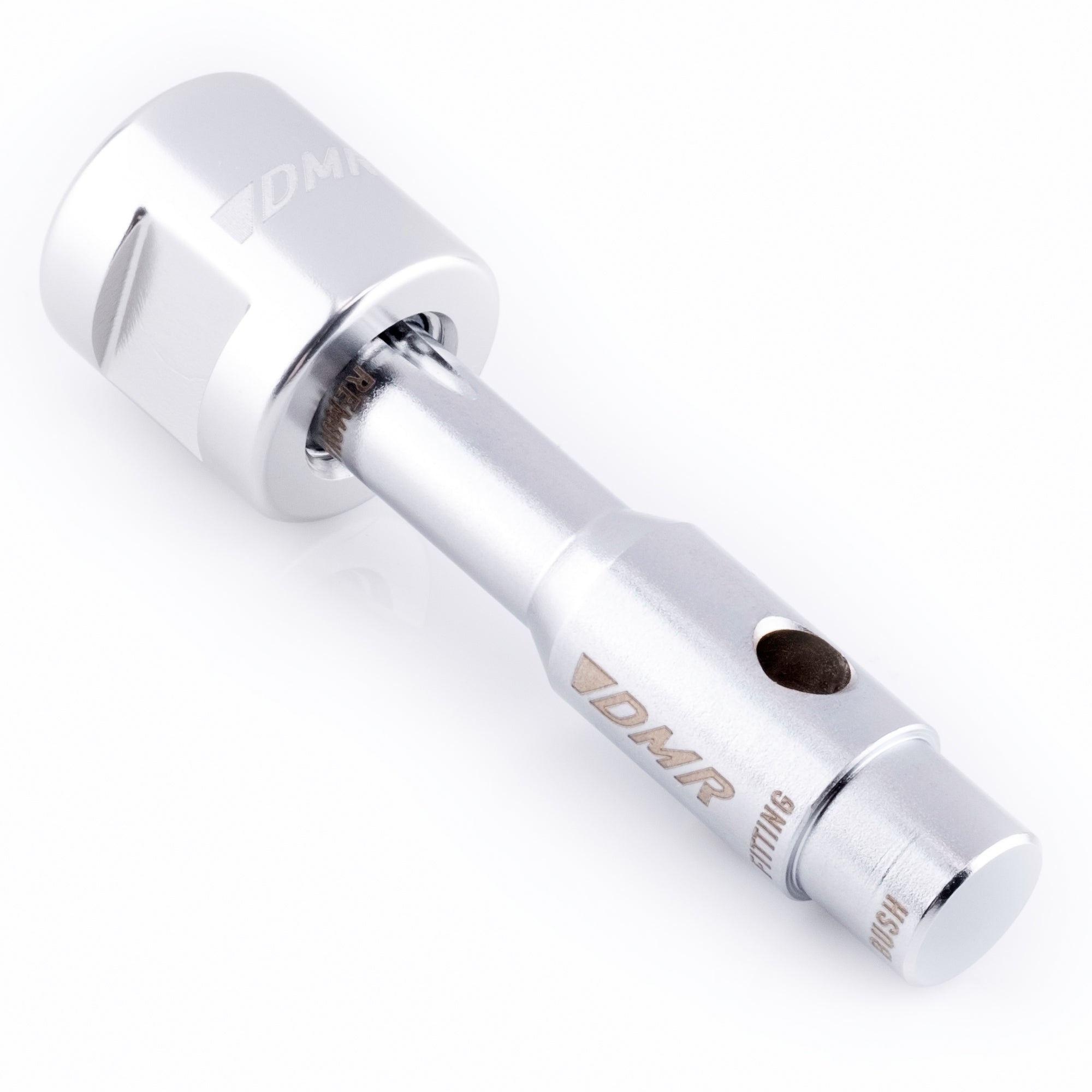 a silver dmr bikes bicycles vmax vault mag midi v12 v11 flat4 flat 4 four versa clip clipless pedals pedal service servicing tool on a white background