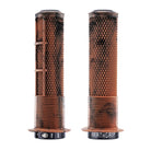 DMR Deathgrip2 Flange in Marble Brown, on a white background.