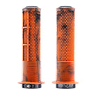 DMR Deathgrip2 Flange in Marble Orange, on a white background.