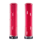 DMR Deathgrip2 Flangeless in Transparent Red, on a white background.